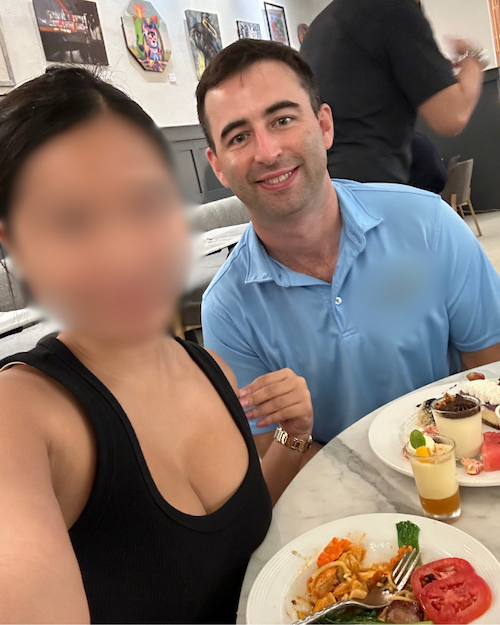 Dating in the philippines. Beautiful filipino woman with American expat.